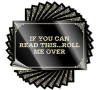 If You Can Read This.roll Me Over Dorm Door Decorations Punk - Stickers Door Waterproof Decal(12X18CM)