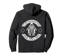 If You Can Read This She Fell off for Biker Funny Motorcycle Pullover Hoodie