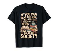 If You Can Read This Shirt Book Down T-Shirt