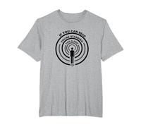 If You Can Read This You're Standing Too Close T-Shirt, Men's Big and Tall, Heather Grey, 2X Tall
