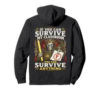 If You Can Survive My Classroom Funny Teacher Humor Pullover Hoodie