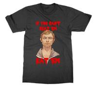 If You Can't Beat 'Em Eat 'Em t-Shirt Funny Goth tee Jeffrey Dahmer Present Gift Black