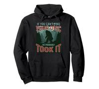 If You Can't Find Your Disc He Probably Took It Bigfoot Fun Pullover Hoodie