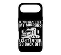If You Can't See My Mirrors I Can't See You Back Off Trucker Case for iPhone Air