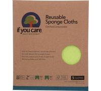 If You Care 100% Natural Sponge Cloths, 5 Count