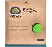 If You Care 100% Natural Sponge Cloths, 5 Count