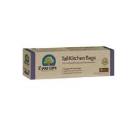 IF YOU CARE 13 Gallon 89% Recycled Tall Kitchen, Trash Bags, 12 Count