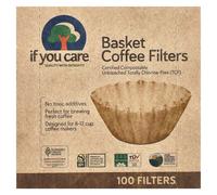 If You Care Coffee Filter Baskets ( 1x100 CT ), Fits 8-12 Cup Drip Coffee Makers