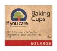 If You Care Fsc Certified Unbleached Large Baking Cups - 60 Count