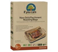 If You Care Non-Stick Parchment Roasting Bags Medium- 6 Pack