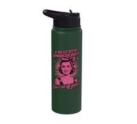 If You Cut Off My Reproductive Rights Can I Cut Off Yours Stainless Steel Insulated Water Bottle