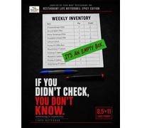 If You Didn't Check, You Don't Know: Large Lined Notebook