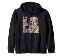 If You Don't Have Anything Good To Say Say It In Your Glove Zip Hoodie