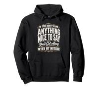 If You Don't Have Anything Nice to Say You'd Get Along With Pullover Hoodie