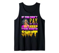If You Don't Pay My Bills Funny Feminist Feminism Womens Pun Tank Top
