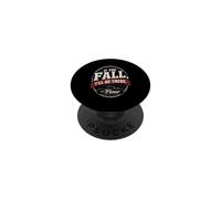 If You Fall I'll Be There Floor Vintage Distressed Badge PopSockets Adhesive PopGrip