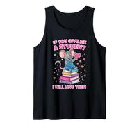 If You Give Me a Student I Will Love Them Teacher Design Tank Top