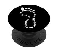 If You Love Me You Will Walk As I Walked John 8:12 PopSockets Adhesive PopGrip