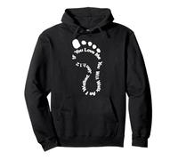 If You Love Me You Will Walk As I Walked John 8:12 Pullover Hoodie