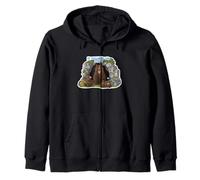 if you need me, dont- bear with her cubs Zip Hoodie