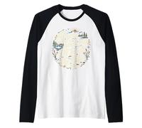 If You Need Me I'll Be At The Lake Outdoors Fishing Nature Raglan Baseball Tee