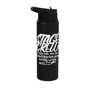 If You See Me Something Has Gone Terribly Wrong Stage Crew Stainless Steel Insulated Water Bottle