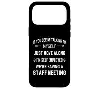 If You See Me Talking To Myself - We're Having A Meeting Case for iPhone 17 Pro Max