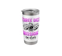 If You Think I'm Crazy Bunco Bunco Player Stainless Steel Insulated Tumbler