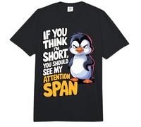 If You Think I'm Short You Should See My Attention Span Comfort Colors Adult Heavyweight T-Shirt