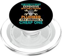 If You Think It's Expensive To Hire A Good Plumber PopSockets PopGrip for MagSafe