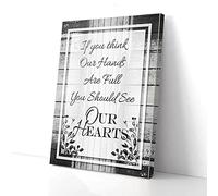 If You Think Our Hands Are Full You Should See Our Heart Canvas Prints Wall Art