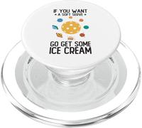 If You Want A Soft Serve Funny Pickleball Solar System PopSockets PopGrip for MagSafe