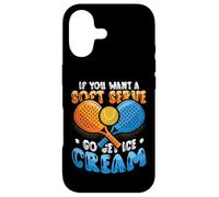 If You Want A Soft Serve Go Get Ice Cream Padel Tennis Case for iPhone 17