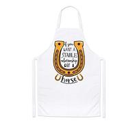If You Want A Stable Relationship Get A Horse Chefs Apron