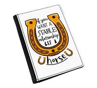 If You Want A Stable Relationship Get A Horse Passport Holder Cover