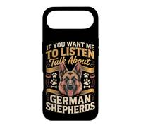 If You Want Me to Listen Talk About German Shepherds Case for iPhone Air