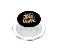 If You Want Me to Listen Talk About Vinyl Records Music PopSockets PopGrip for MagSafe
