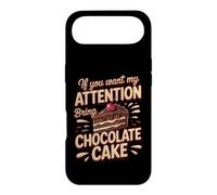 If You Want My Attention Bring Chocolate Cake Dessert Case for iPhone Air