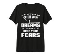 If You Want to Catch Your Dreams Slackline Slacklining Premium T-Shirt
