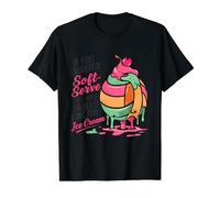 If You Wanted A Soft Serve Funny Ice Cream Volleyball Player Value Graphic T-Shirt, Men, Black, M