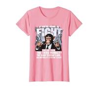 If You're Going Fights Like Youre The Third Monkey Christian T-Shirt, Women, Pink, 3X-Large