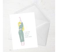 If You're Going Through Hell Keep Going Greetings Card - Standard Card