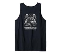 If You're Going to Fight Third Monkey Chimp (Art ON Back) Tank Top