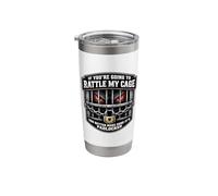 If You're Going to Rattle My Cage Make Sure It's Padlocked Stainless Steel Insulated Tumbler