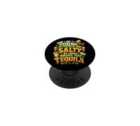 If You're Gonna Be Salty At Least Bring The Tequila Funny PopSockets Adhesive PopGrip