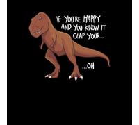 If You're Happy And You Know It Women's T-Shirt - Black - XXL - Black