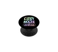 If You're Lost In The Maze Inspirational Quote Pastel PopSockets Adhesive PopGrip