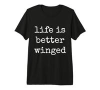 If You're Not Falling Wing Foil Wingsurfing Foil Wing Premium T-Shirt