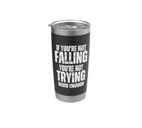 If You're Not Falling Wing Foil Wingsurfing Foil Wing Stainless Steel Insulated Tumbler