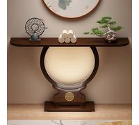 If you're searching for a stylish and functional console table, look no further than our elegant sofa table. This versatile piece seamlessly blends elements of contemporary Chinese design wi